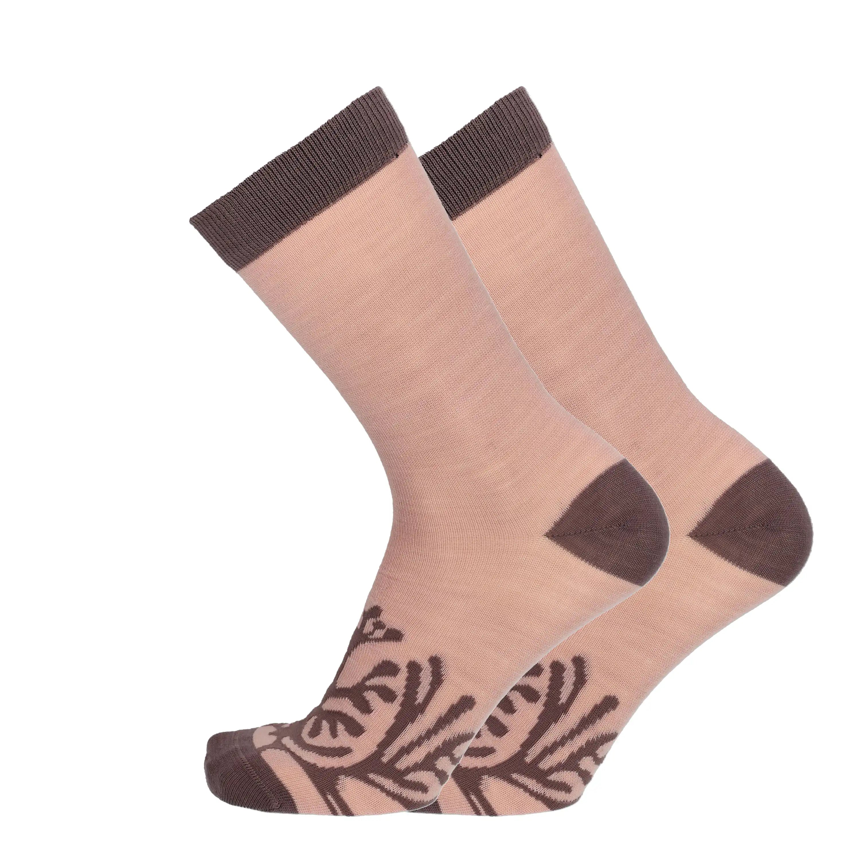Park - patterned socks, merino wool