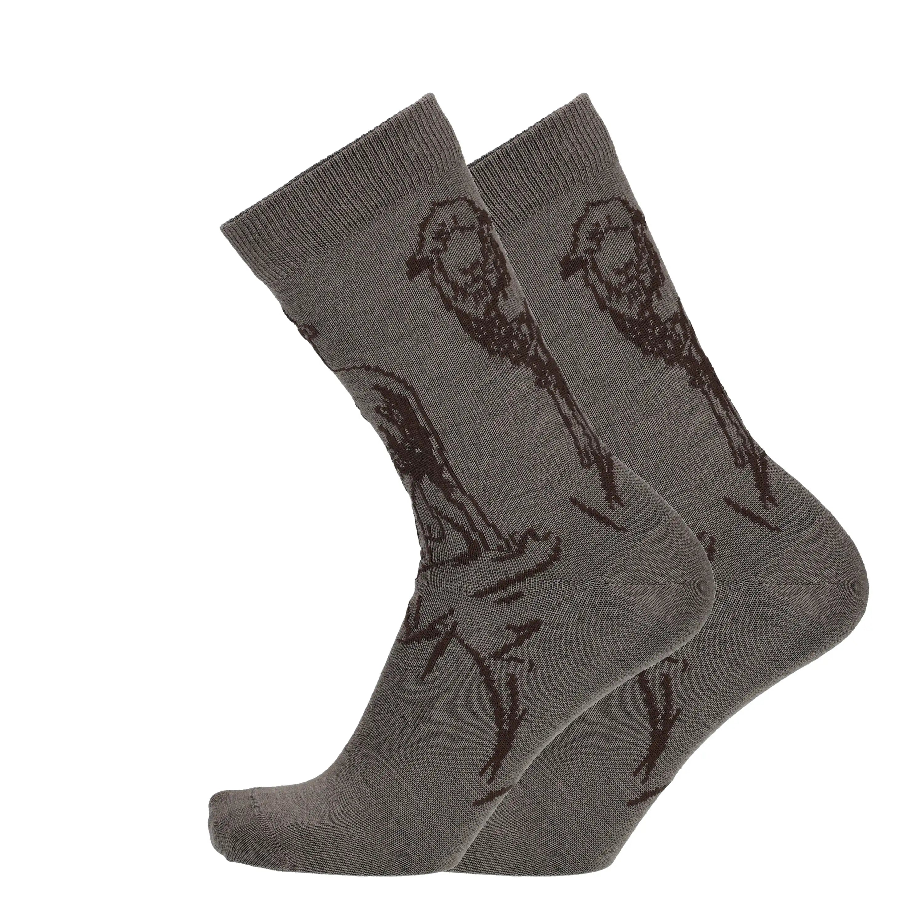 La Magdalena - patterned socks, merino wool