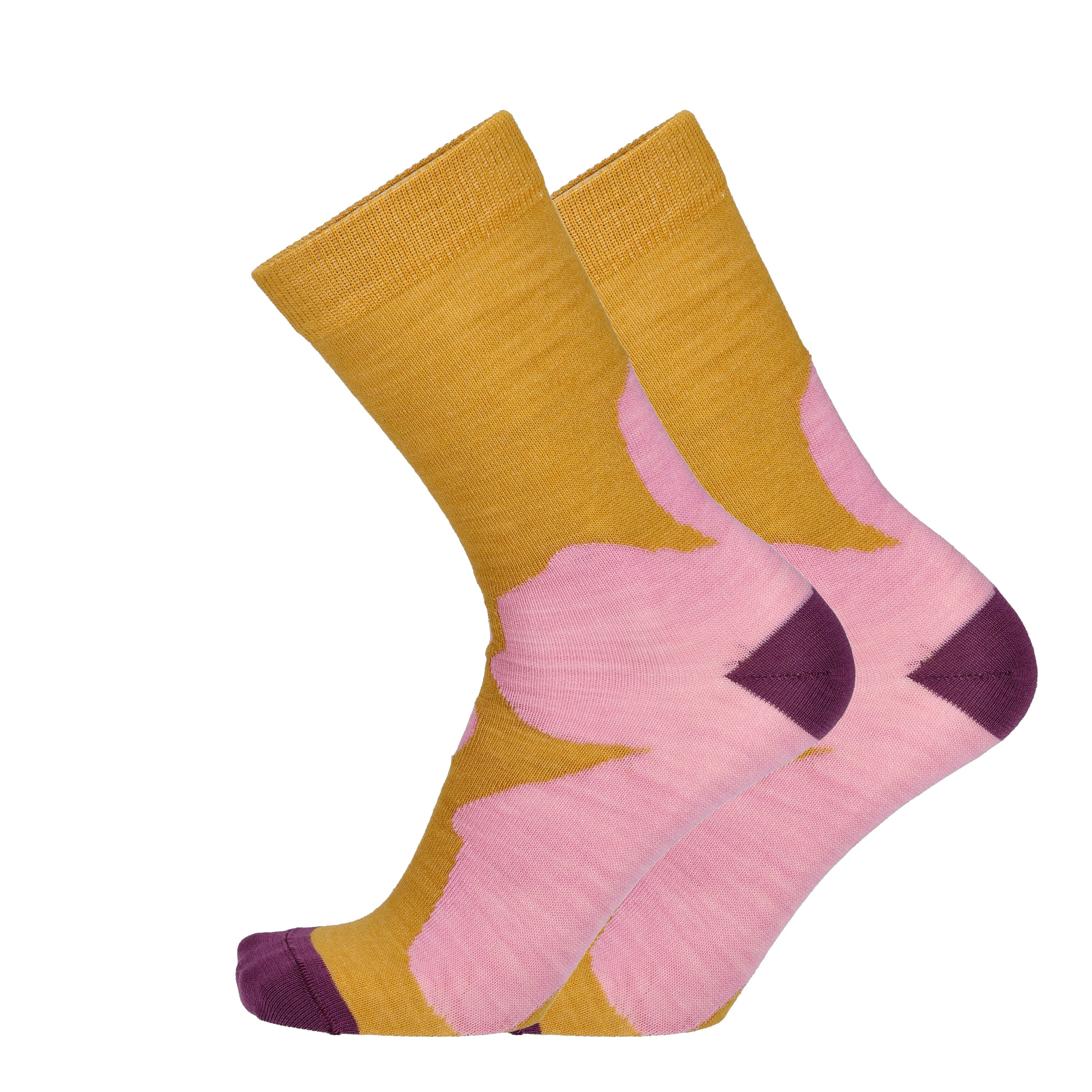 Sukkamestarit | Magnolia - patterned socks, merino wool