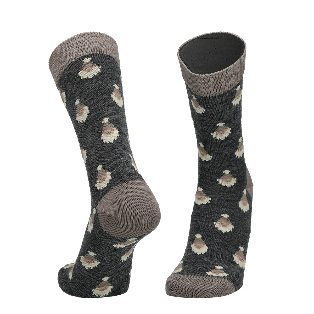 Elves - patterned socks, merino wool
