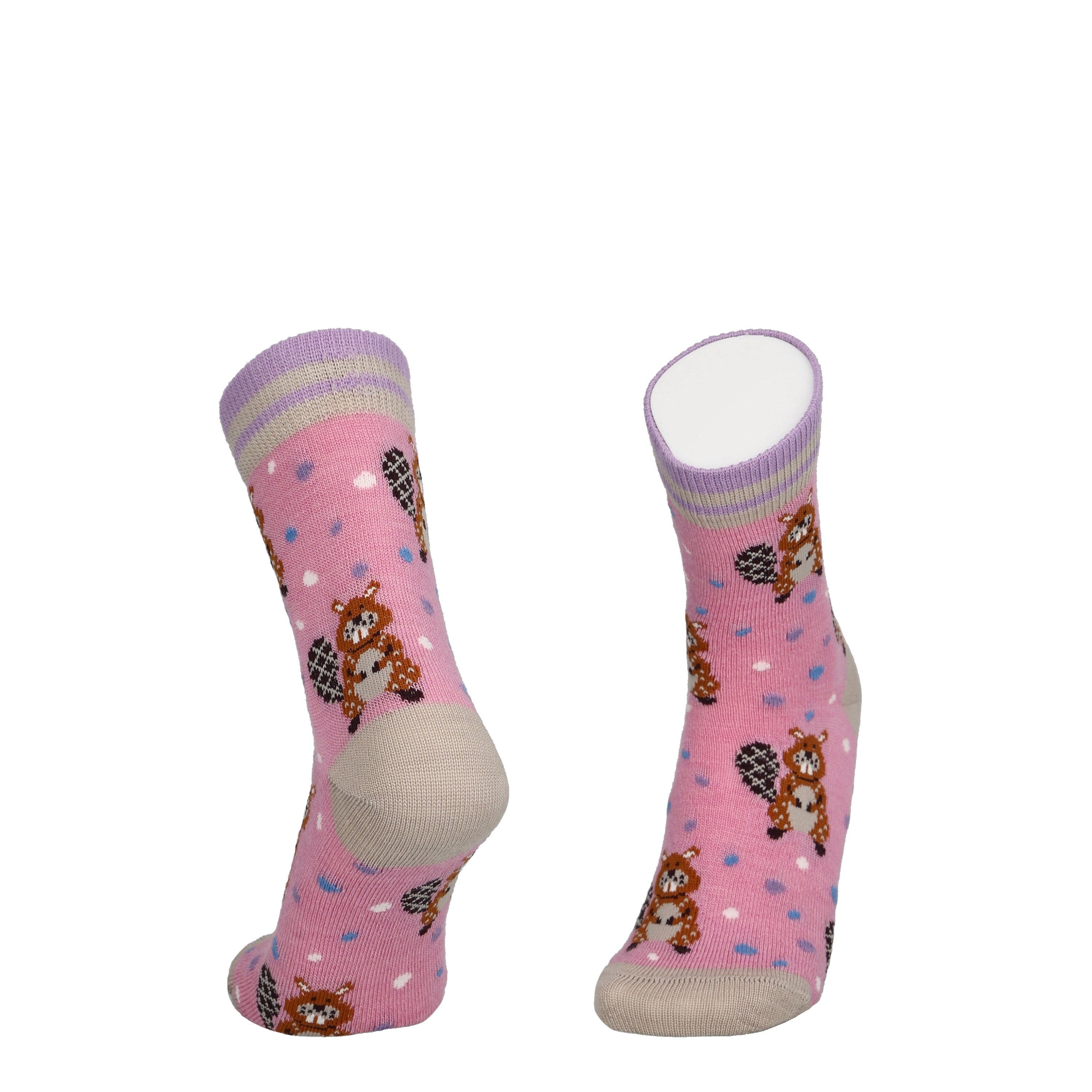 Beaver - Children's merino wool socks for dressing