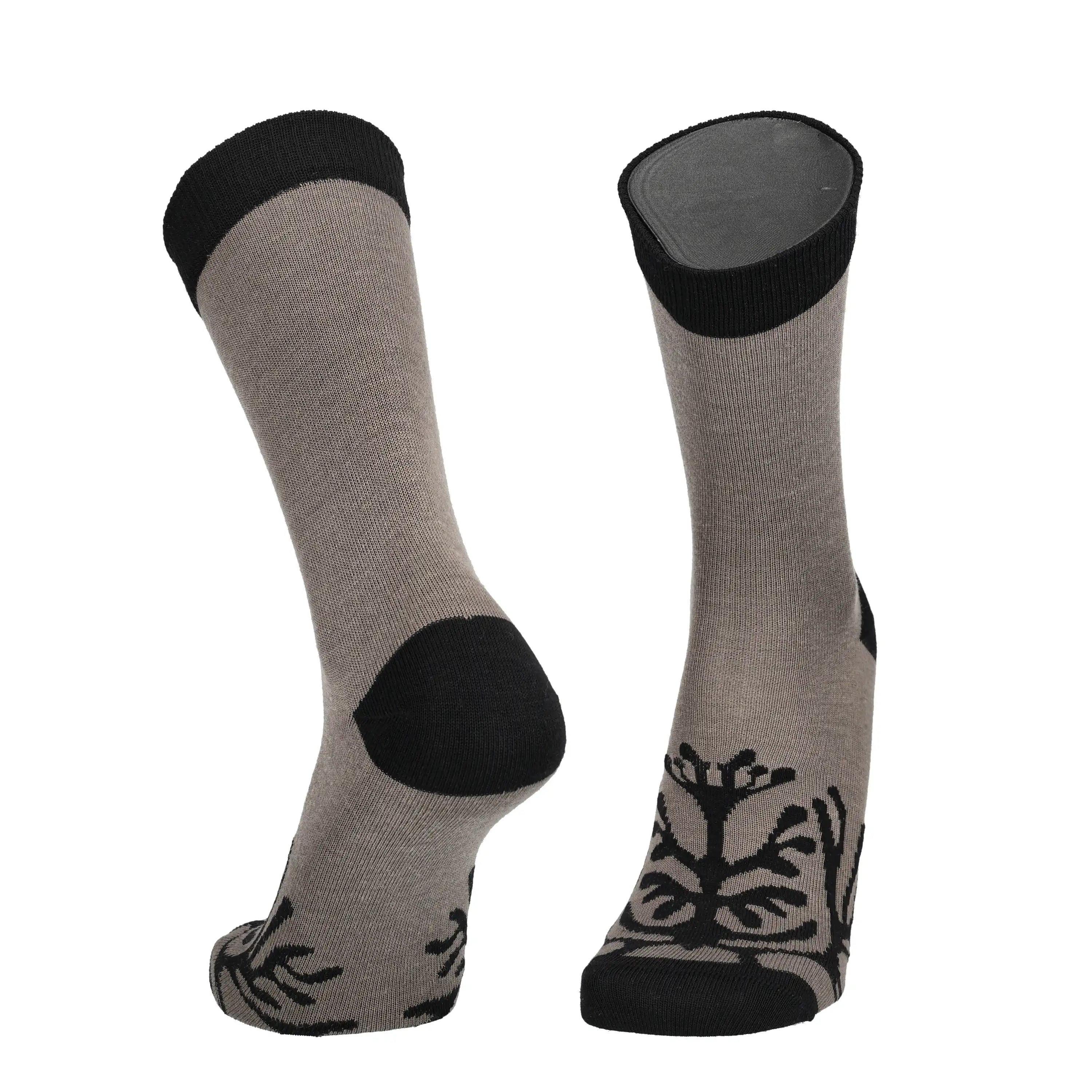 Park - patterned socks, merino wool 