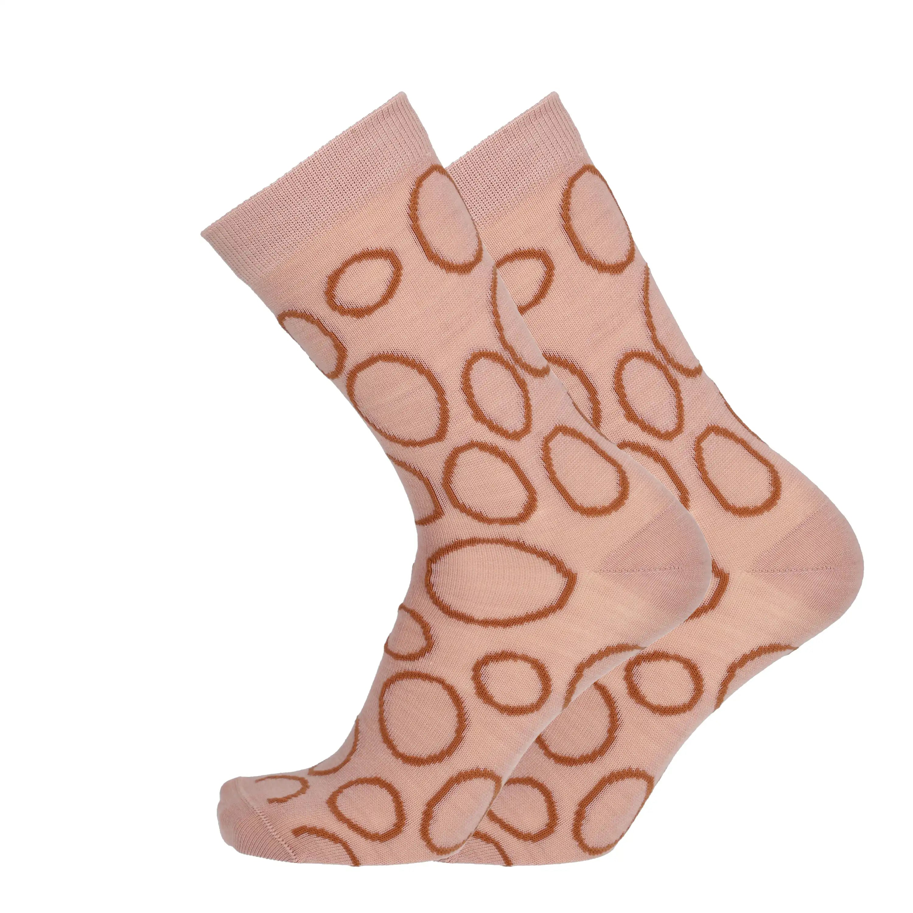 Bubbles - ankle socks, merino wool 
