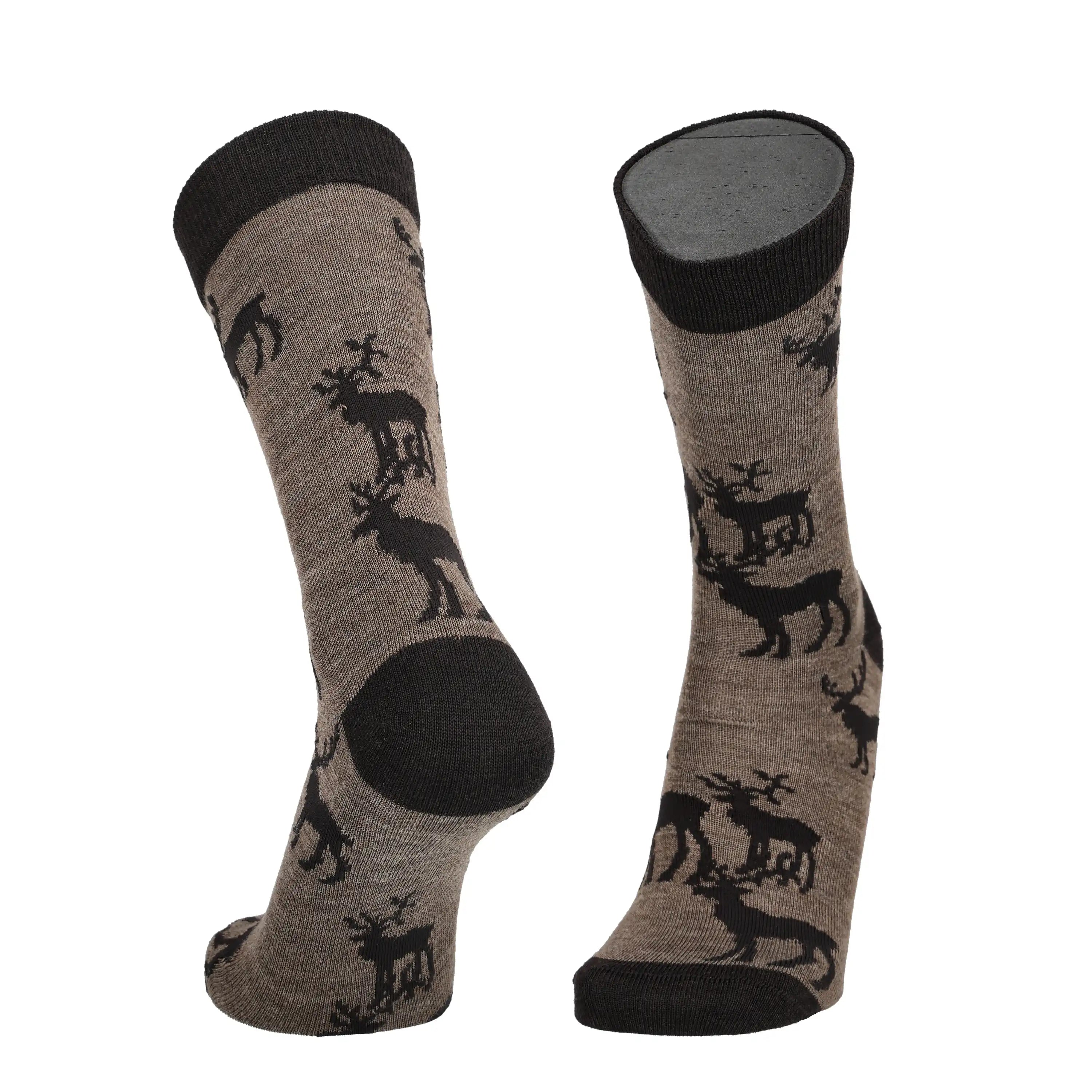 Tokka - patterned socks, merino wool 