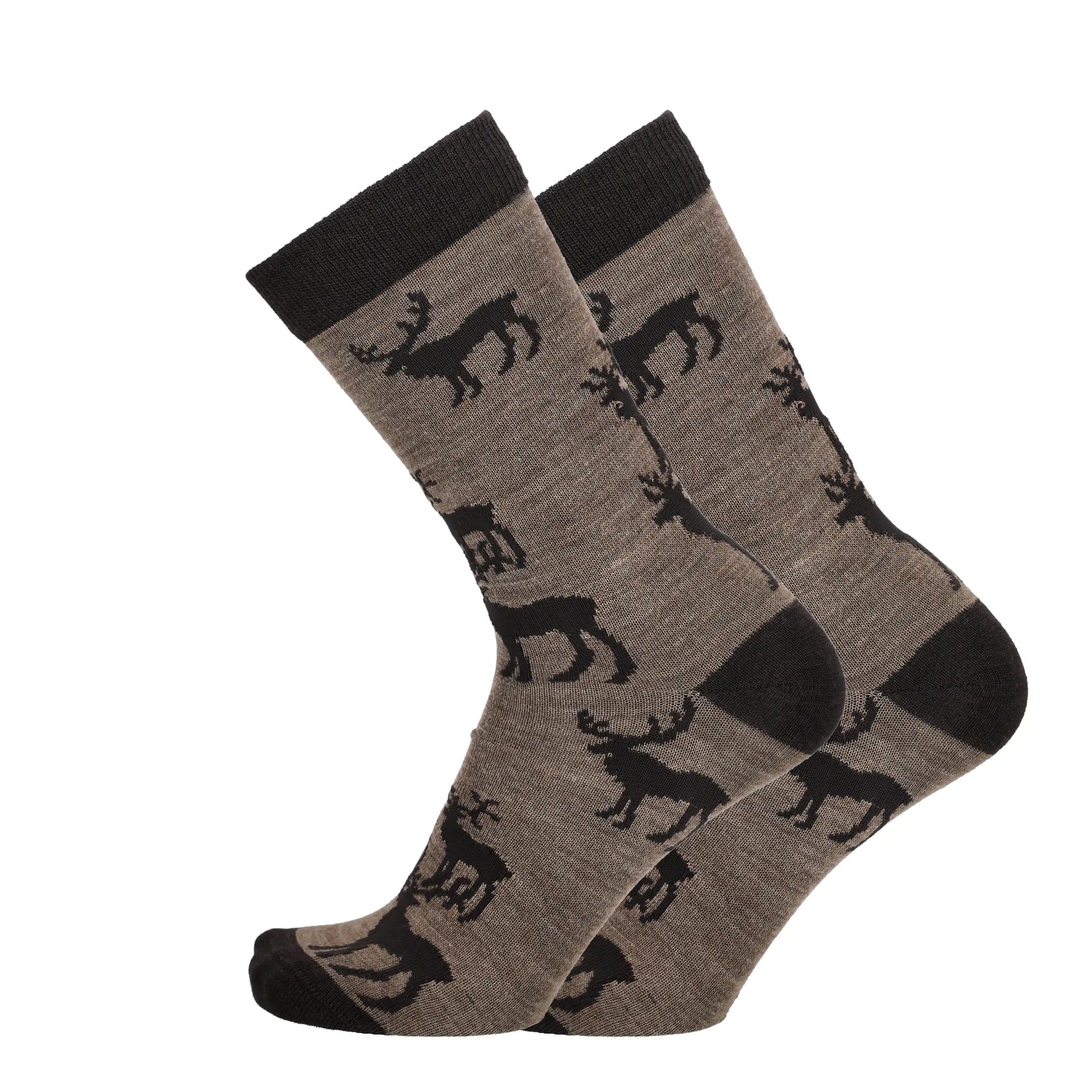 Tokka - patterned socks, merino wool 
