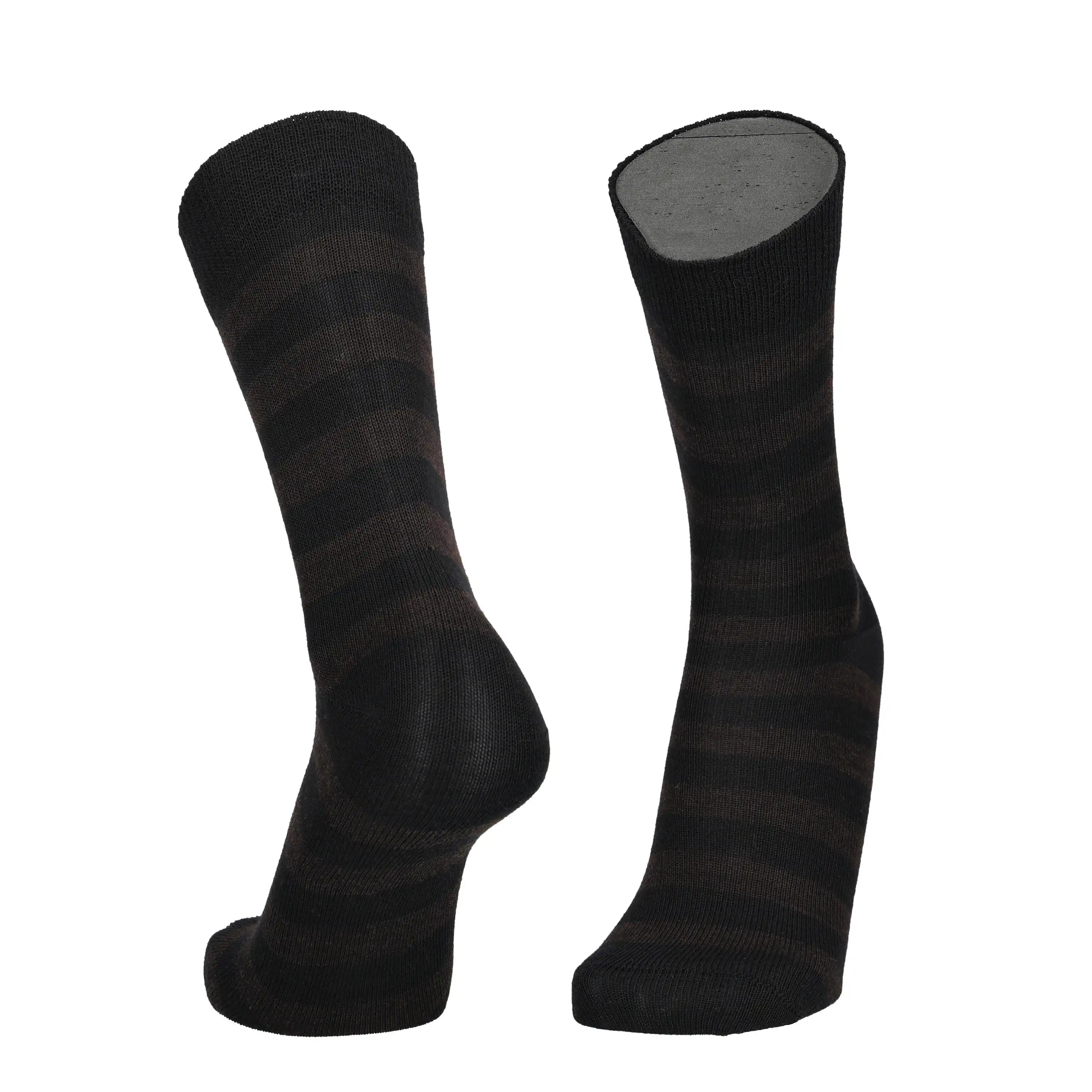 Vire Stripe - non-compression socks, merino wool 