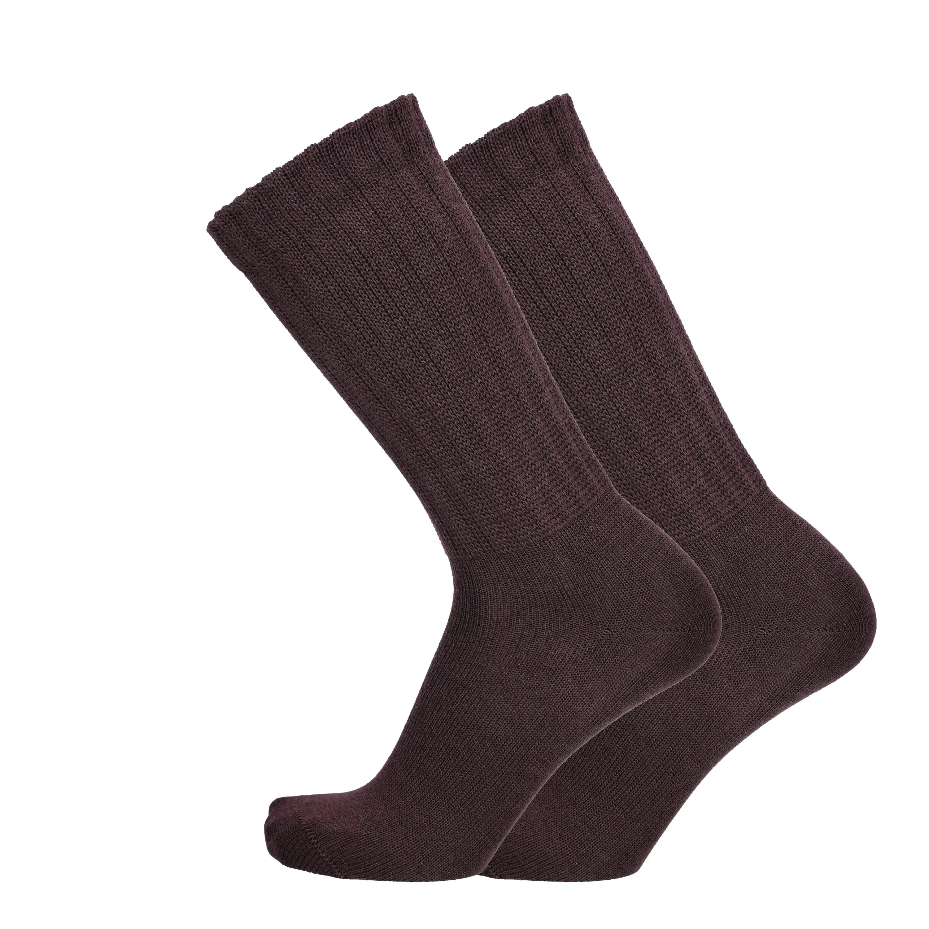 Rib - non-tightening socks, merino wool 