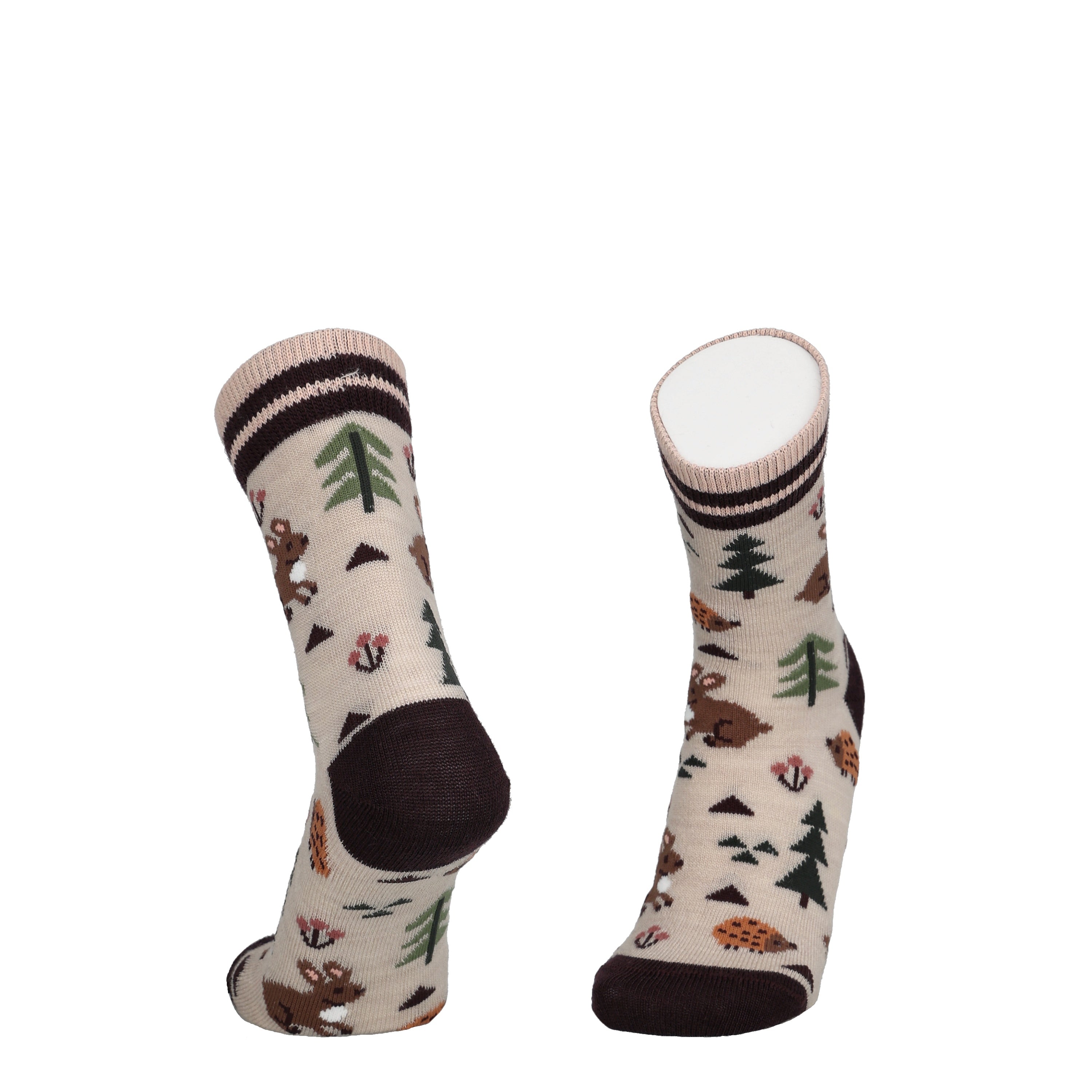 Bunny - Children's merino wool socks for dressing 