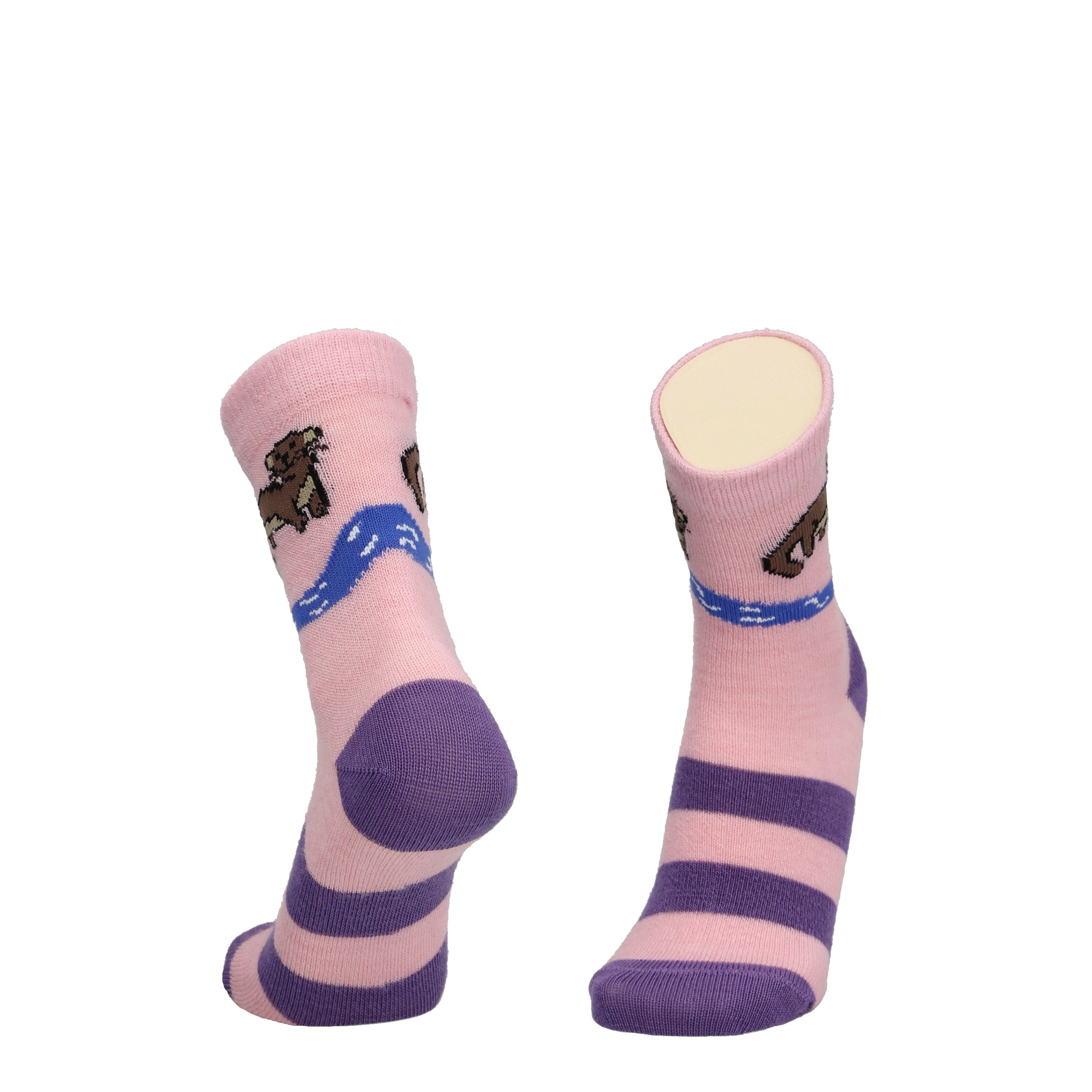 Otter - Children's merino wool socks for dressing 
