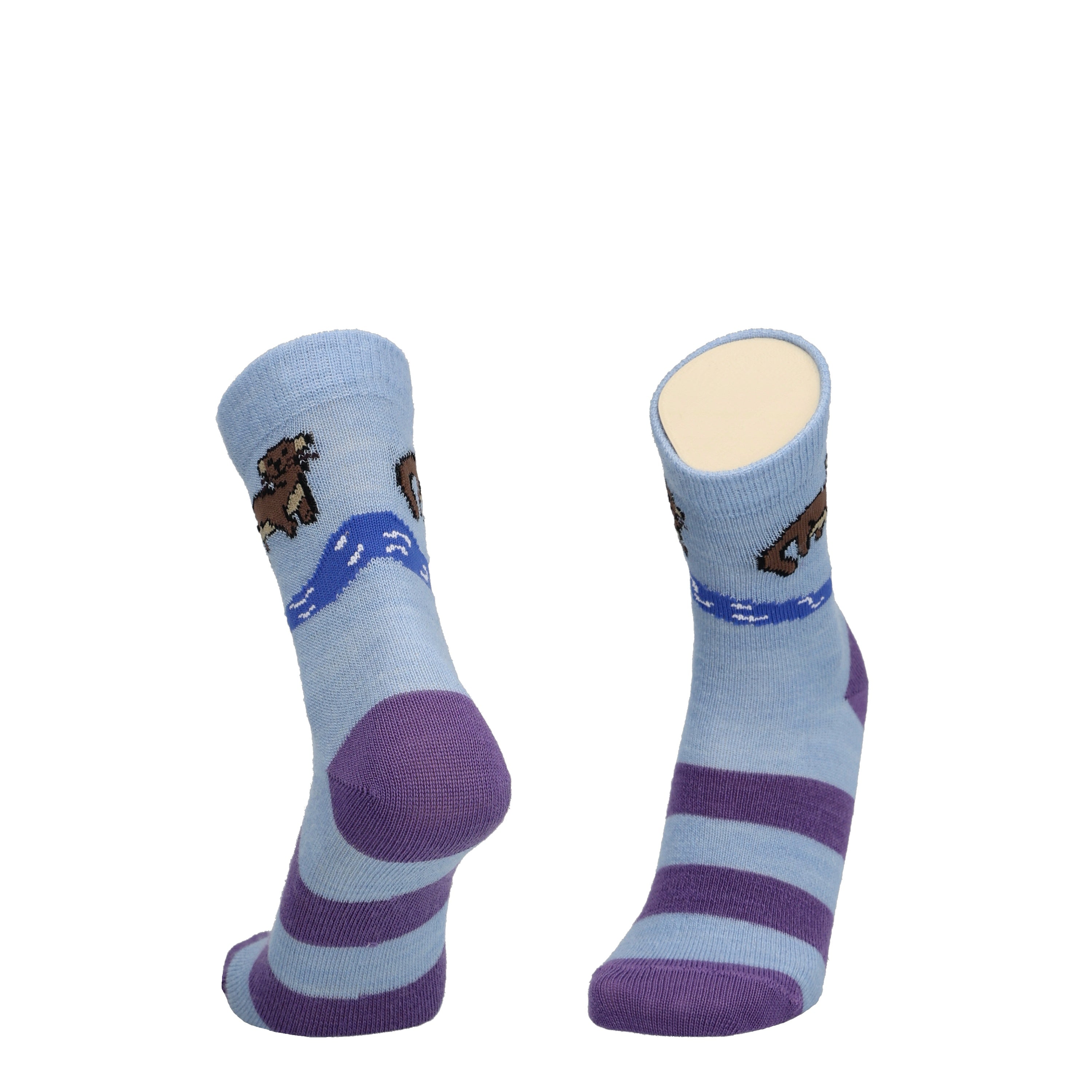 Otter - Children's merino wool socks for dressing 