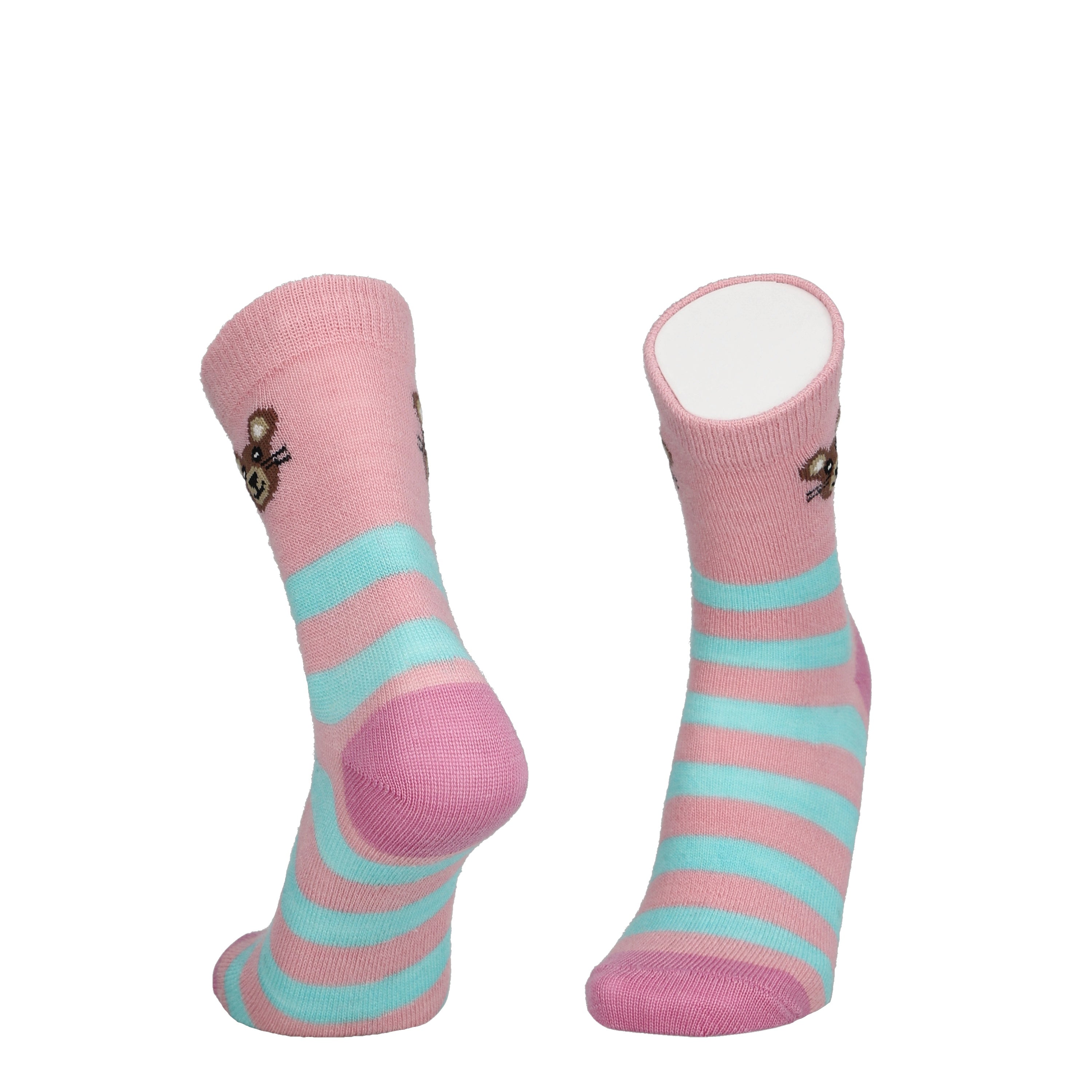 Mouse stripe - Children's cut-resistant socks for dressing up 