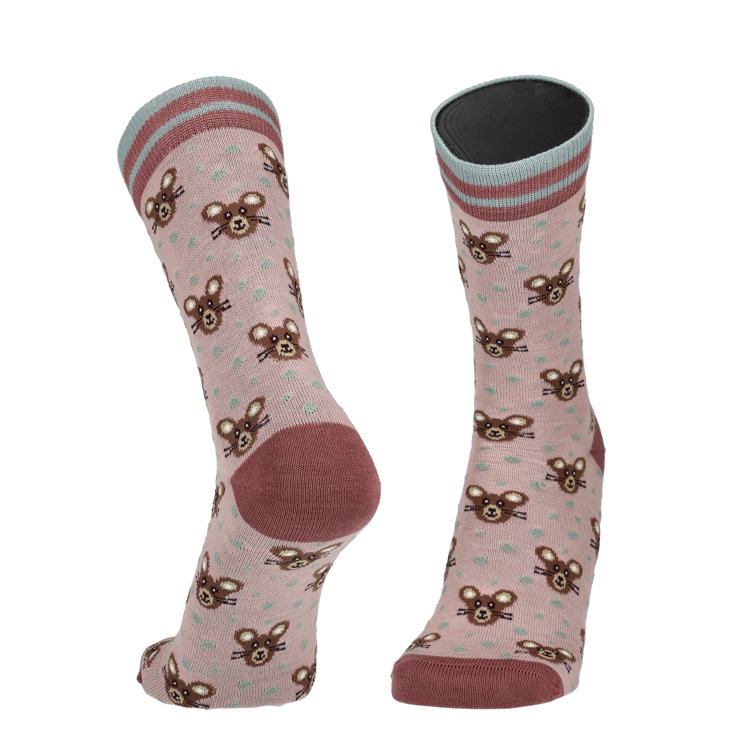 Mice - merino wool socks for dressing up 