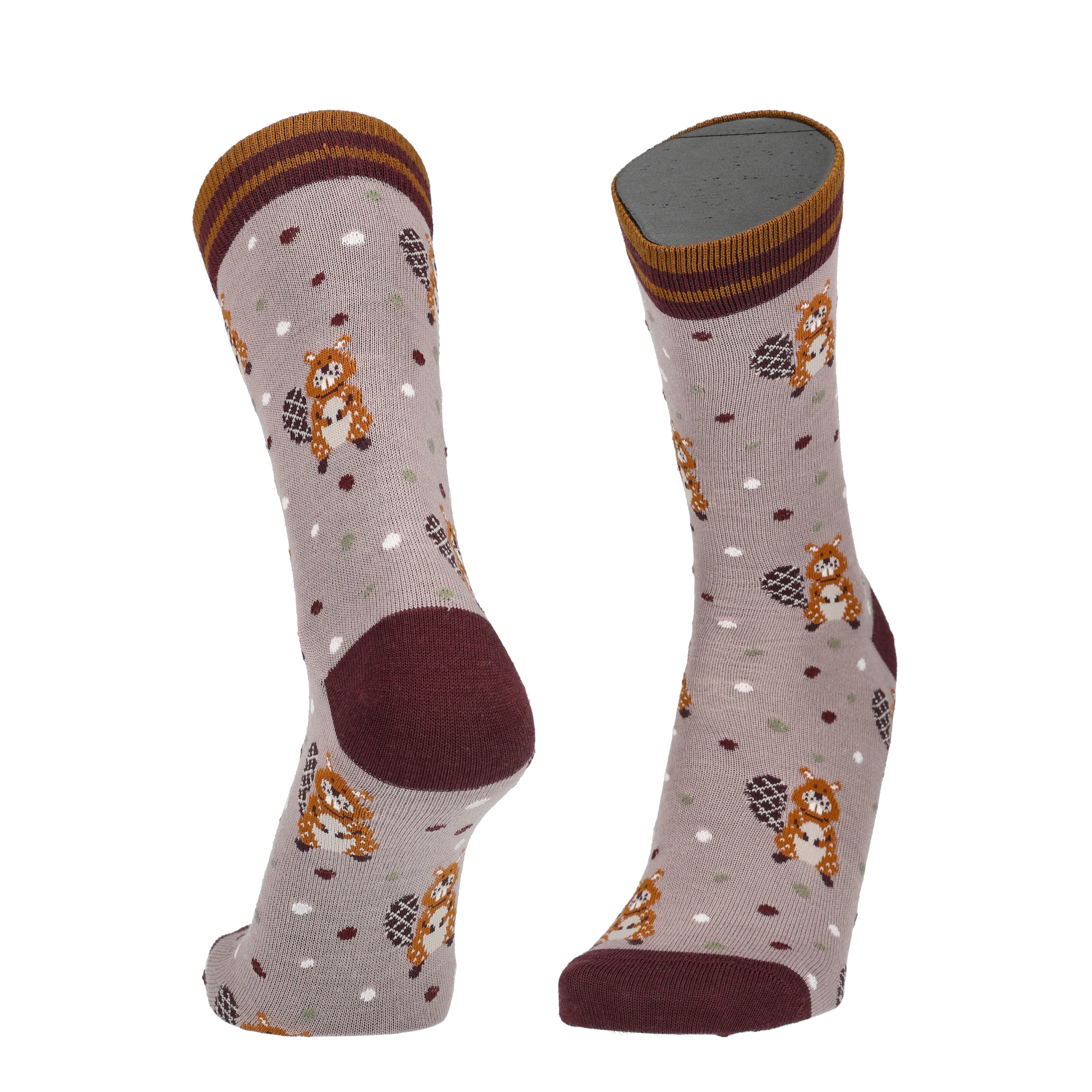 Beaver - merino wool socks for dressing up 