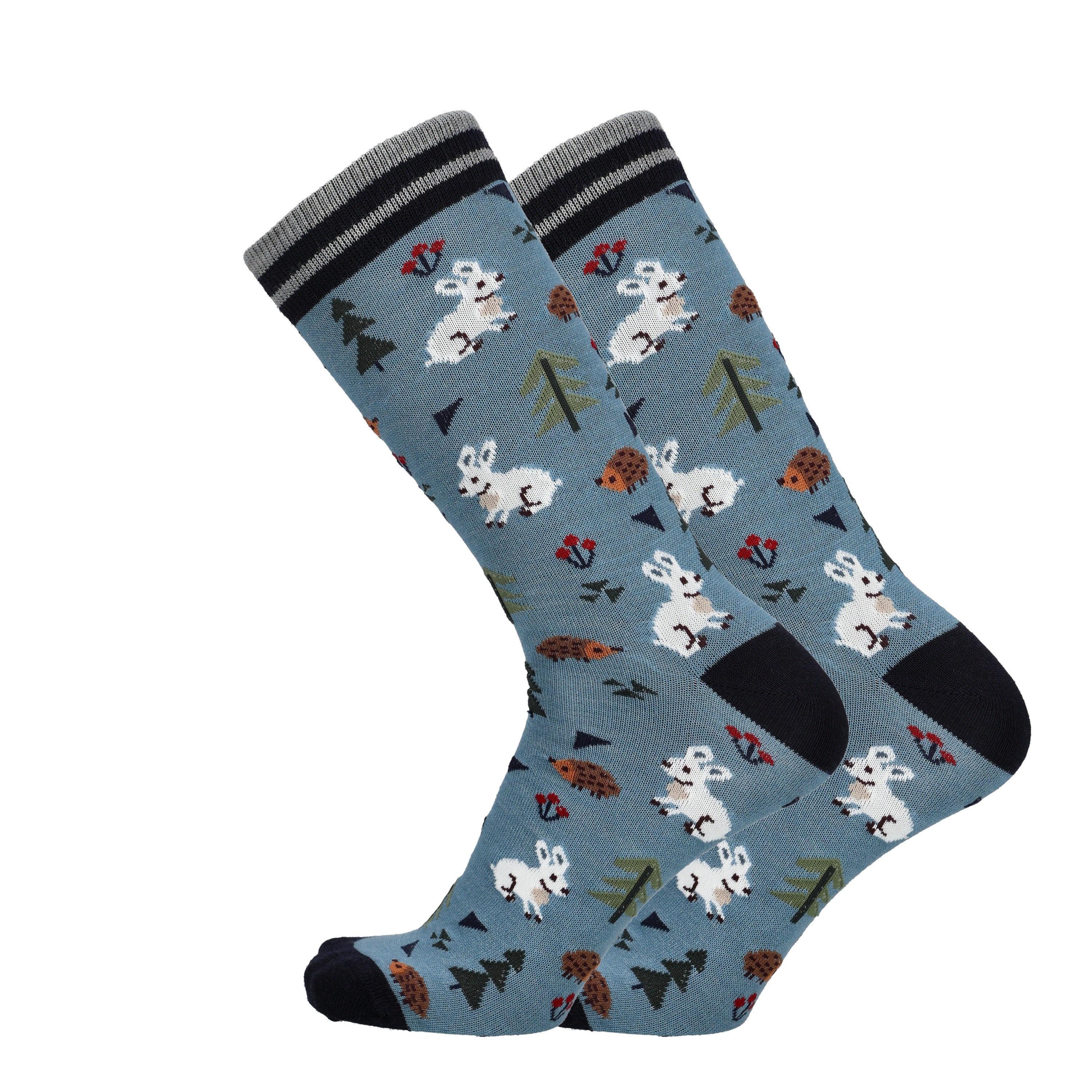 Hare Forest - merino wool socks for dressing 