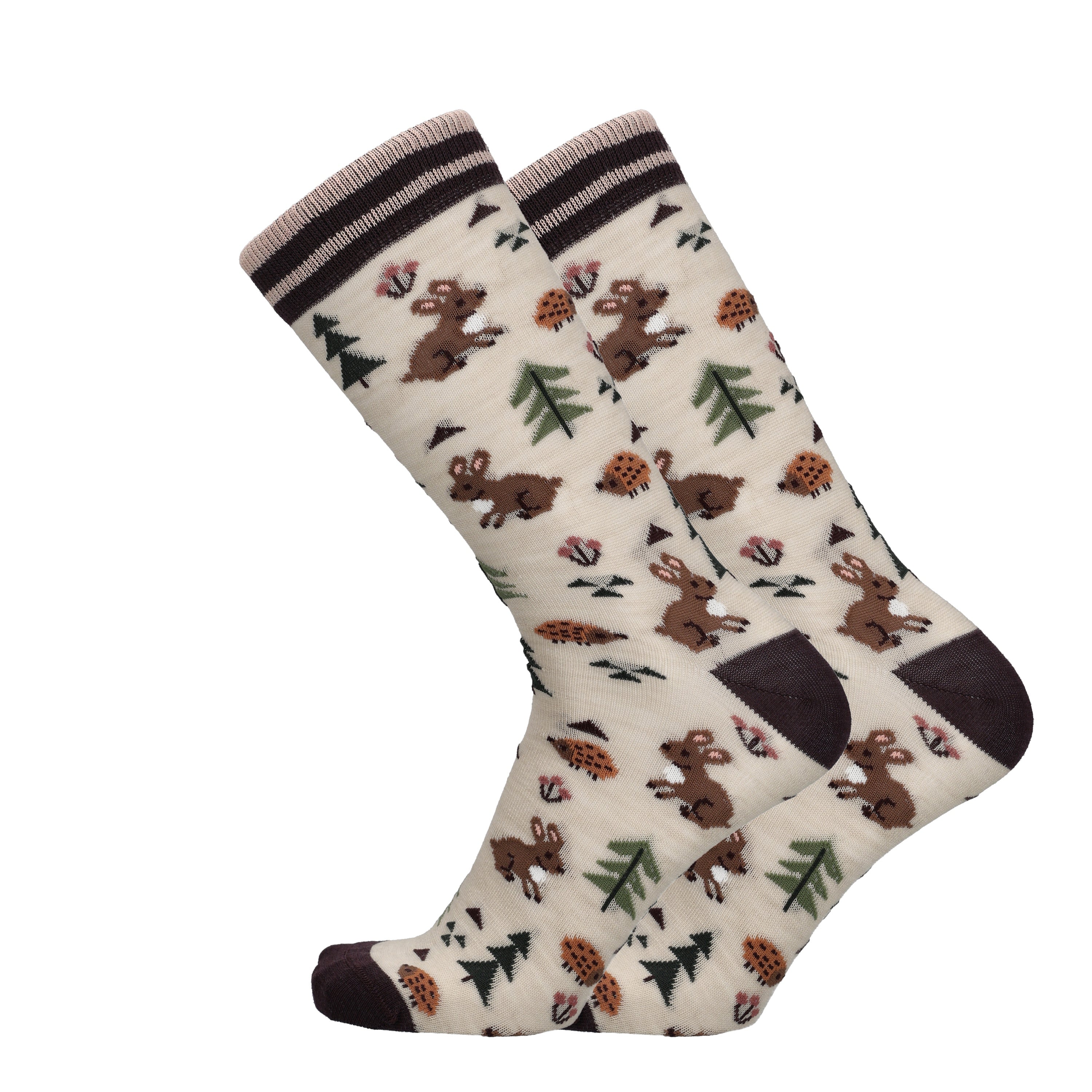 Hare Forest - merino wool socks for dressing 